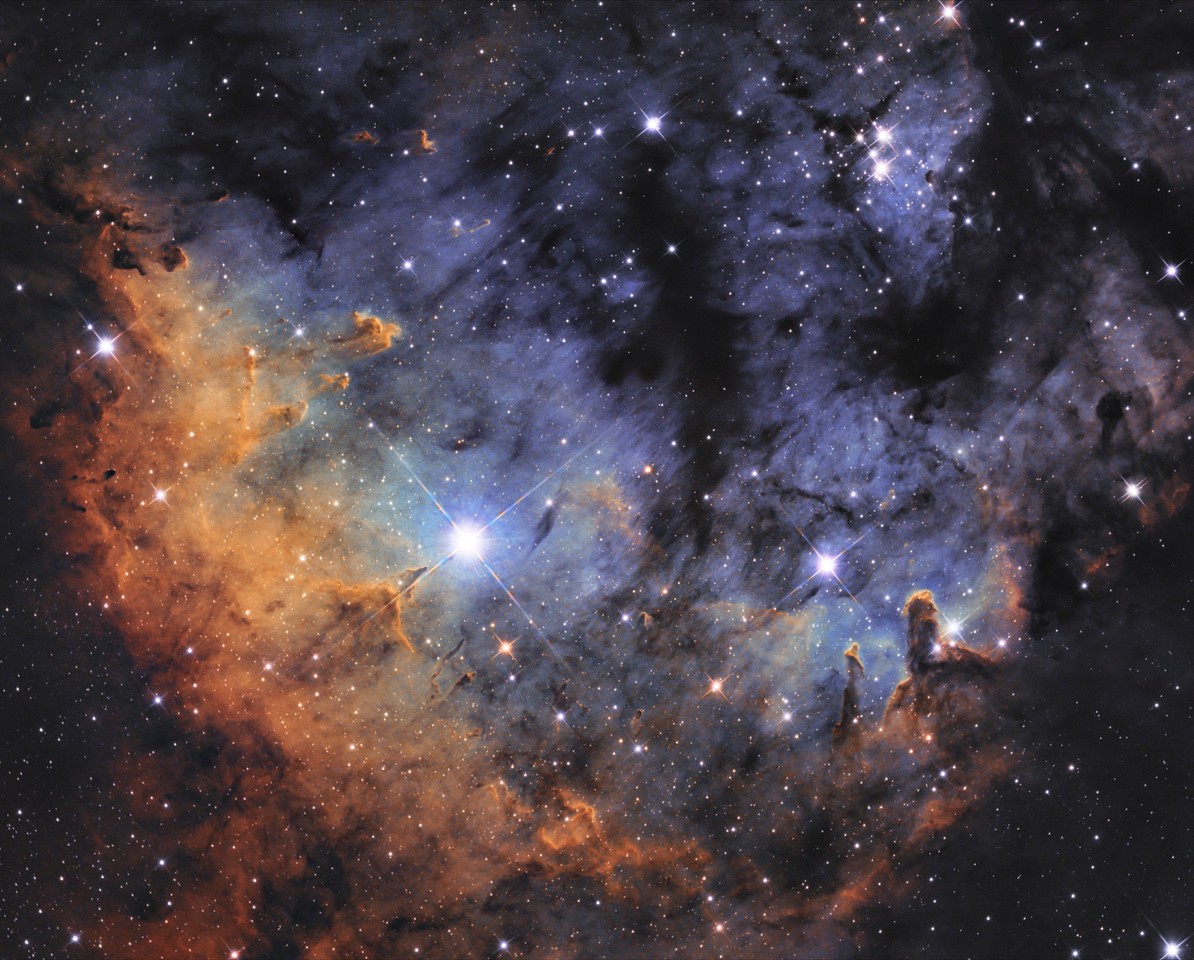 Bagi László -  NGC-7822 jelű, Ördögfej-köd