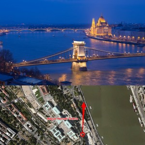Budapest a kékórában a Várból