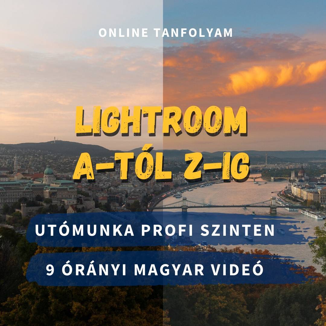Adobe Lightroom tanfolyam online