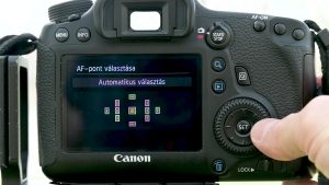 Canon 6D automatikus AF pont választás