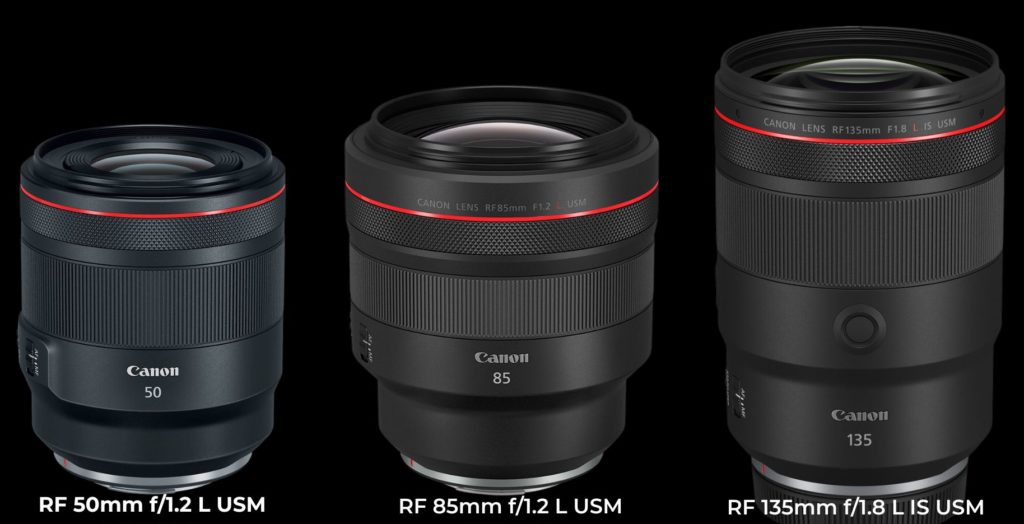 Canon RF extra fényerős objektívek