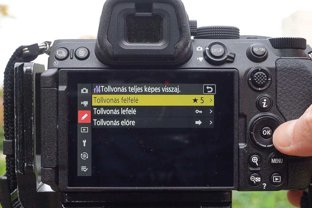 Nikon Z5 II felfelé húzással 5 csillagos fotó